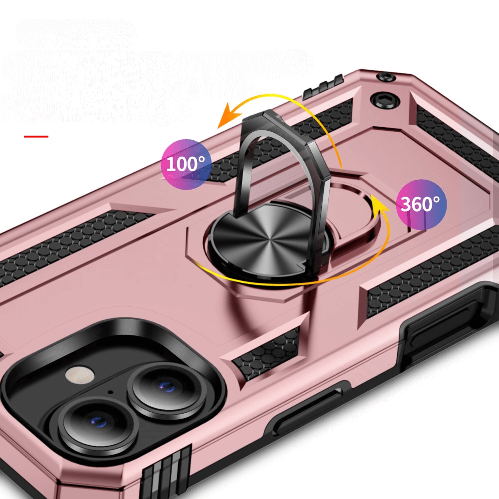 iPhone 16 - Robustes Back Cover mit Kickstand