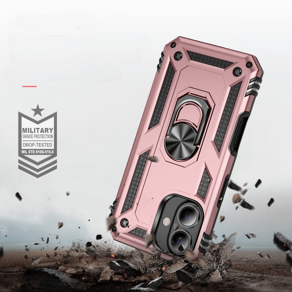 iPhone 16 - Robustes Back Cover mit Kickstand