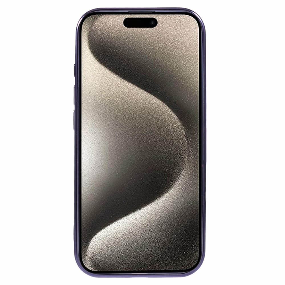 iPhone 16 Pro Max - Rubber phone case with metallic design
