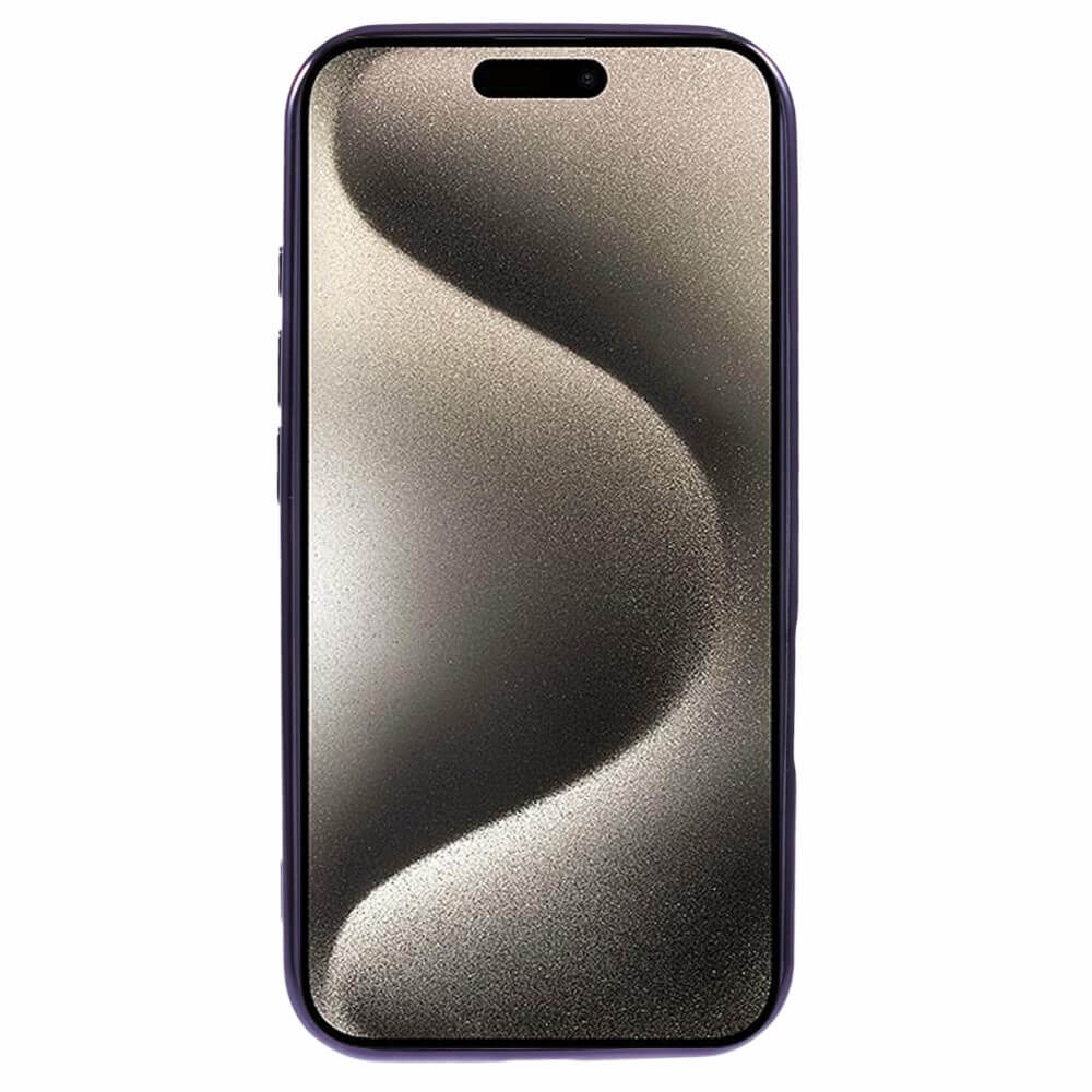 iPhone 16 Plus - Handyhülle mit metallischem Design & Kameraschutz
