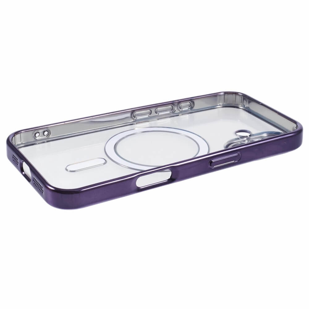 iPhone 16 Plus - Handyhülle mit metallischem Design & Kameraschutz