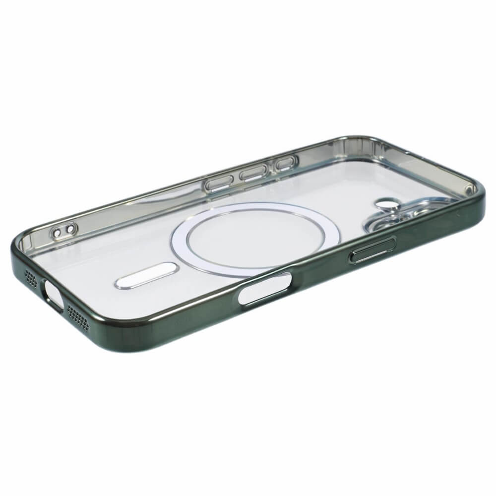 iPhone 16 Plus - Handyhülle mit metallischem Design & Kameraschutz
