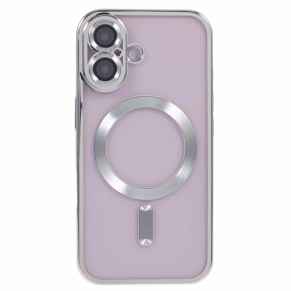 iPhone 16 Plus - Handyhülle mit metallischem Design & Kameraschutz