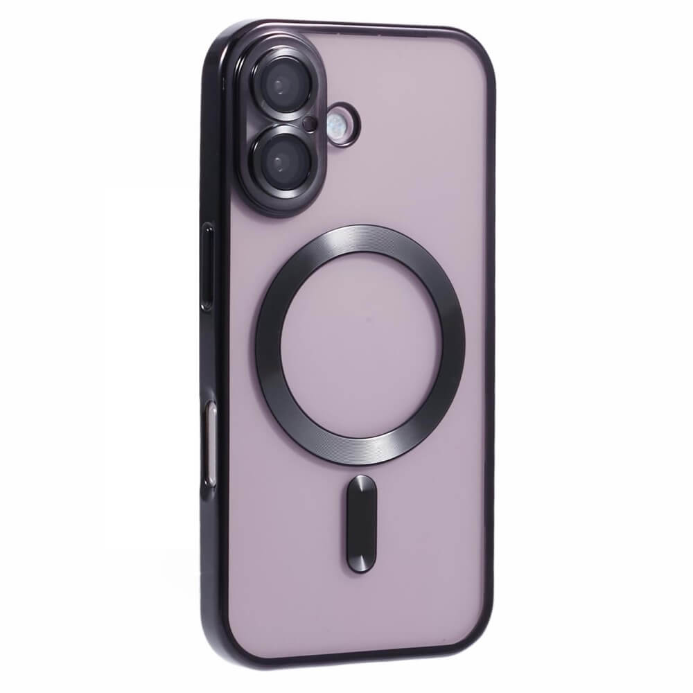 iPhone 16 Plus - Handyhülle mit metallischem Design & Kameraschutz