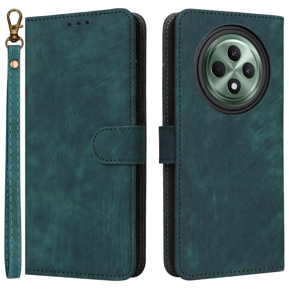 OPPO Reno12 F 5G - Leather case with RFID blocker
