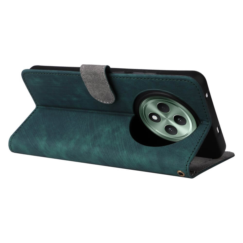 OPPO Reno12 F 5G - Leather case with RFID blocker