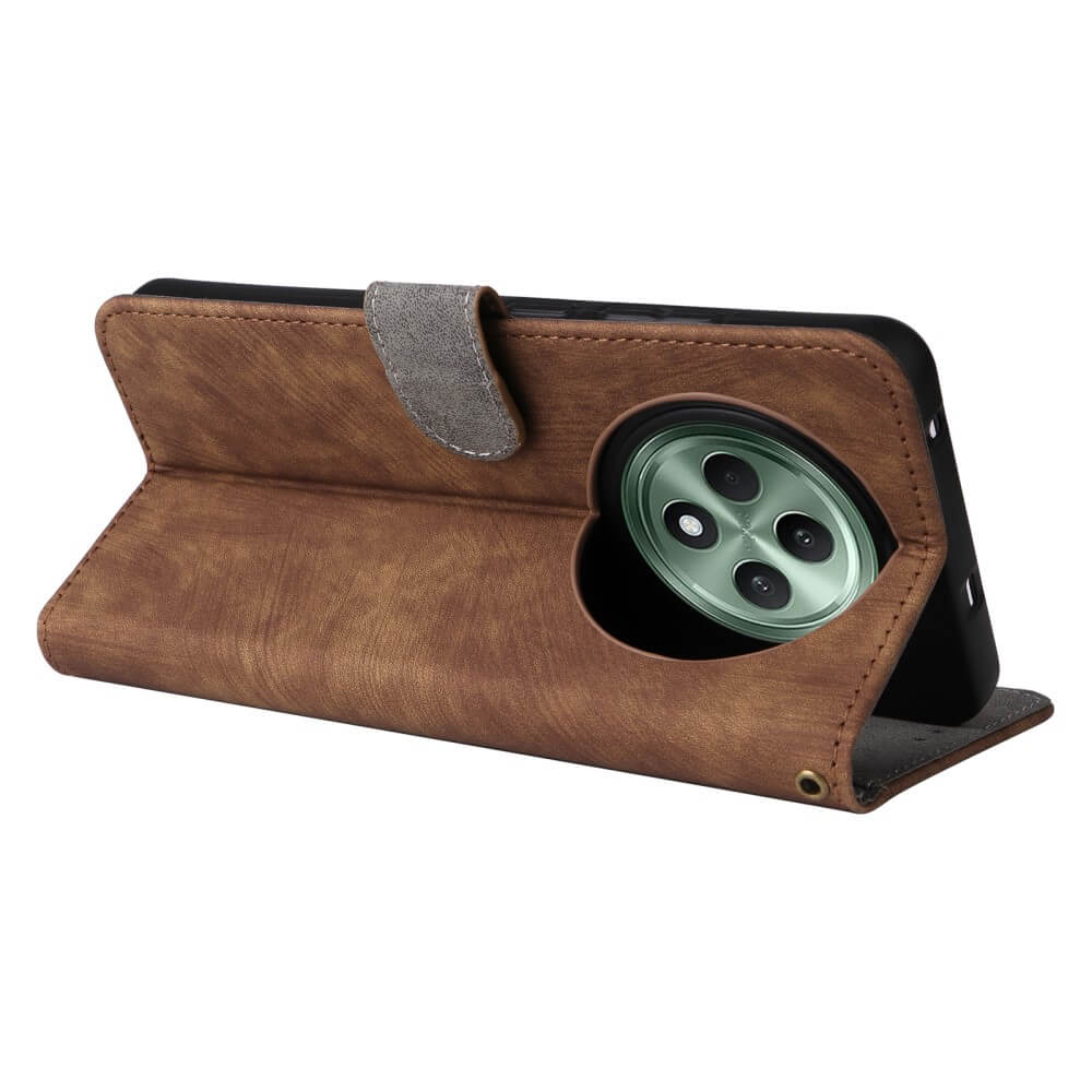 OPPO Reno12 F 5G - Leather case with RFID blocker