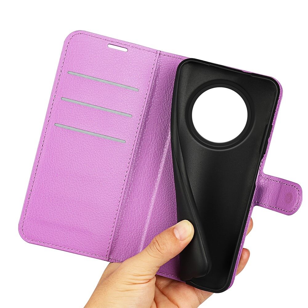 OPPO Reno12 F 5G - Leder Etui Hülle