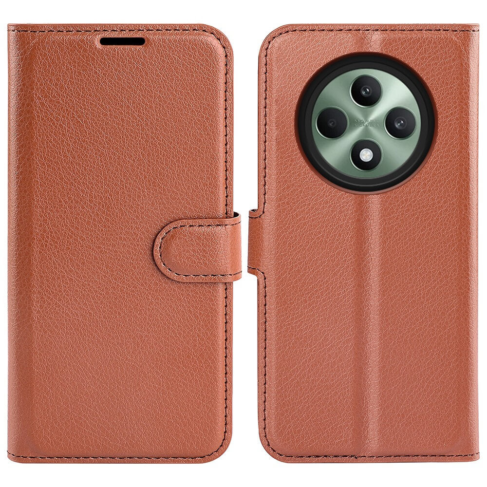 OPPO Reno12 F 5G - Leder Etui Hülle