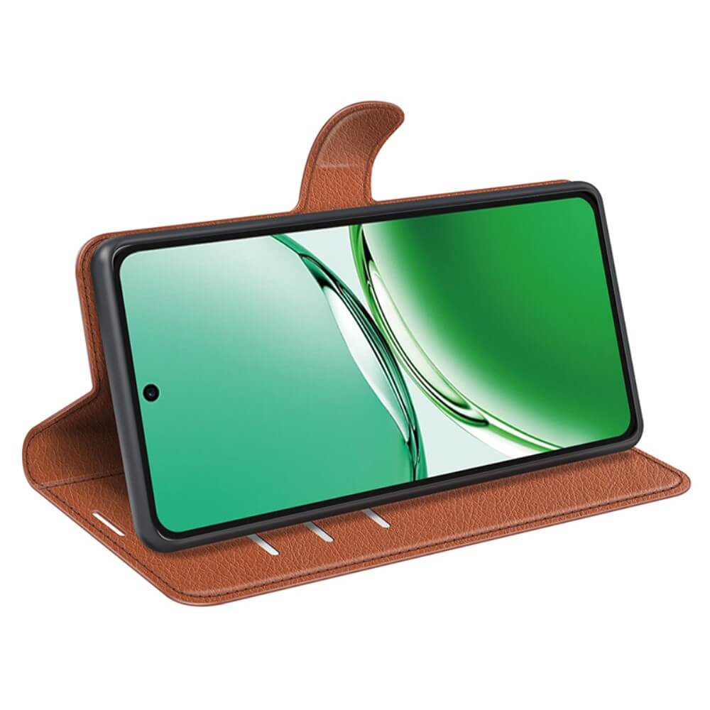 OPPO Reno12 F 5G - Leder Etui Hülle