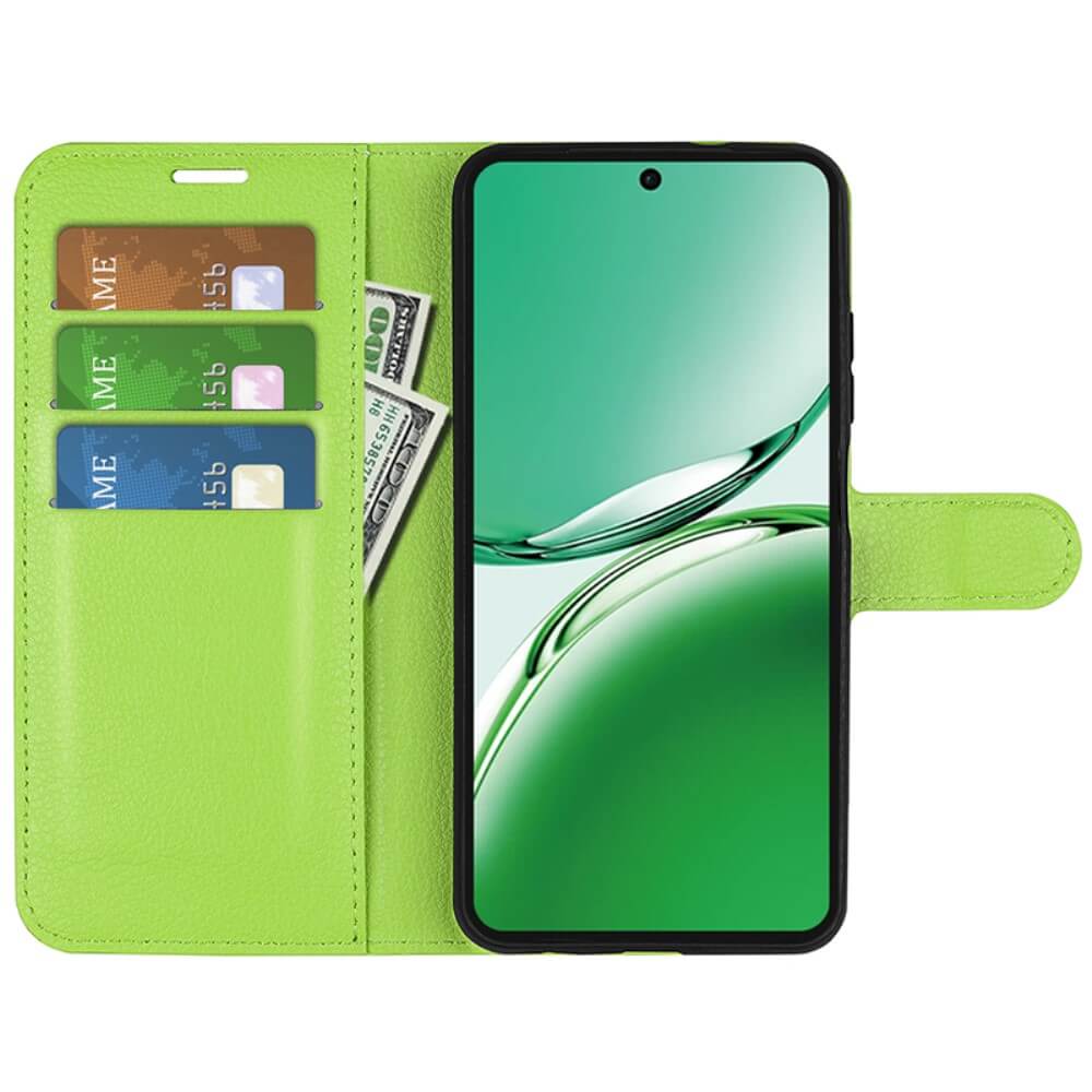 OPPO Reno12 F 5G - Leder Etui Hülle