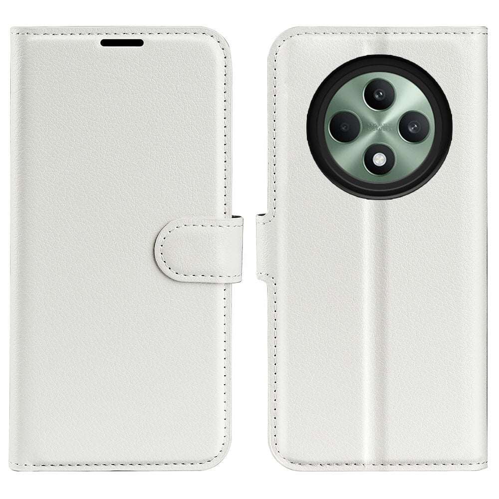 OPPO Reno12 F 5G - Leder Etui Hülle