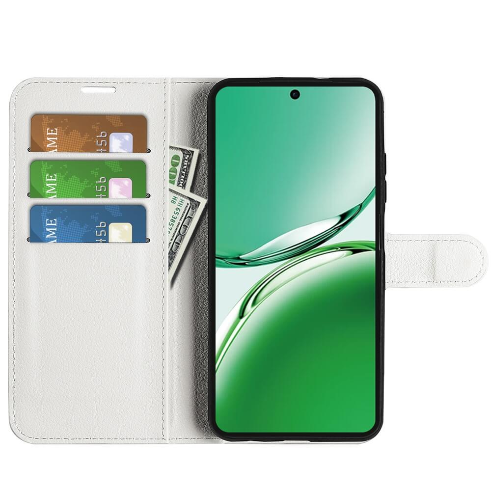 OPPO Reno12 F 5G - Leder Etui Hülle