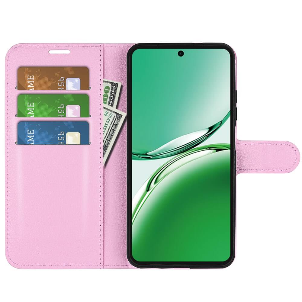OPPO Reno12 F 5G - Leder Etui Hülle