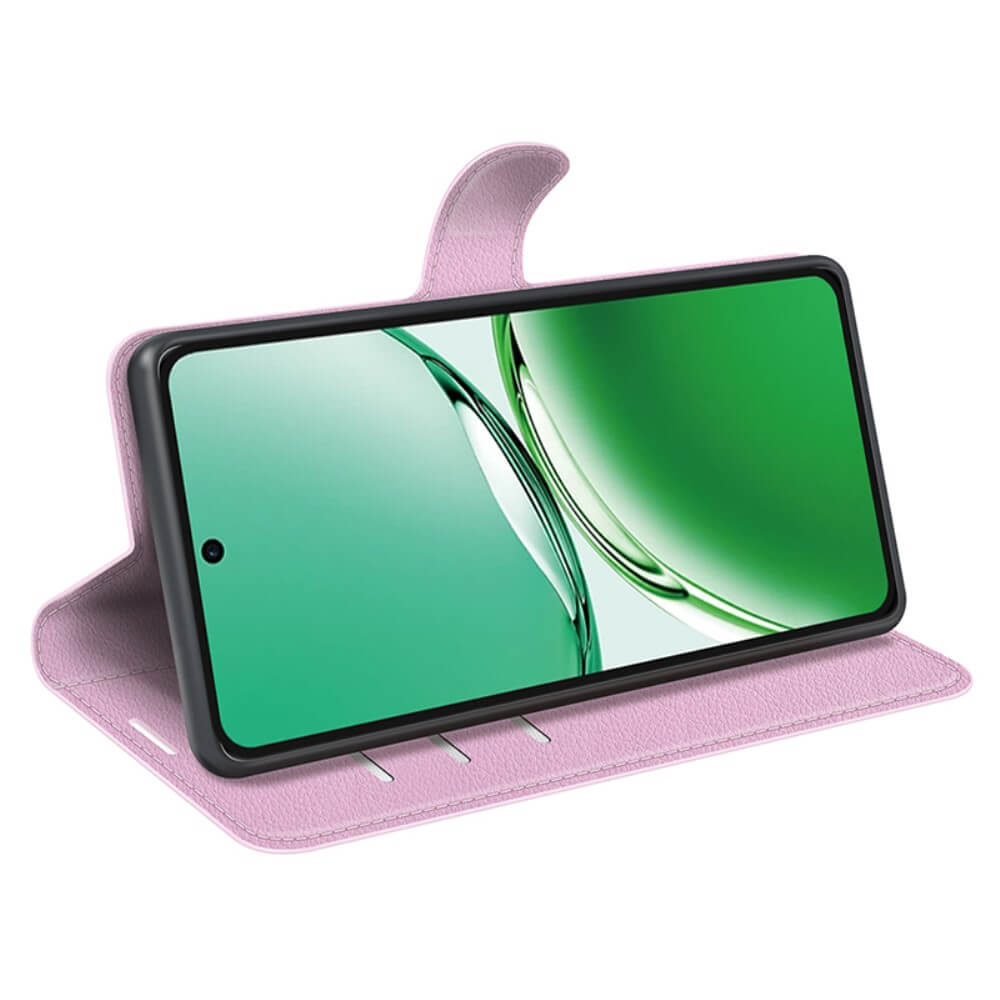 OPPO Reno12 F 5G - Leder Etui Hülle