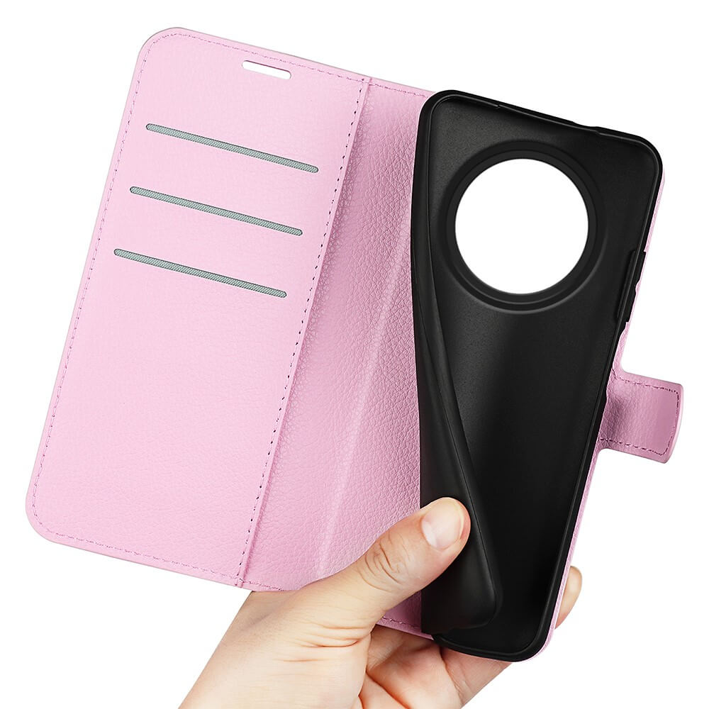 OPPO Reno12 F 5G - Leder Etui Hülle