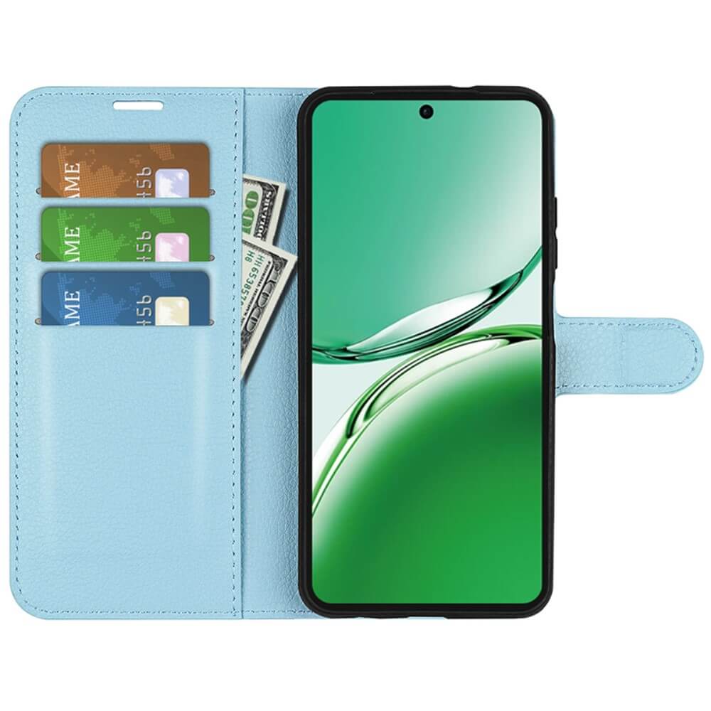 OPPO Reno12 F 5G - Leder Etui Hülle