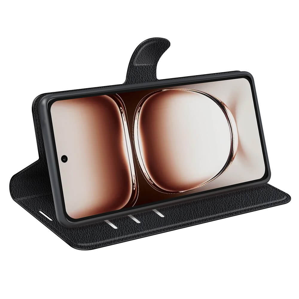OPPO Reno12 5G - Leder Etui Hülle