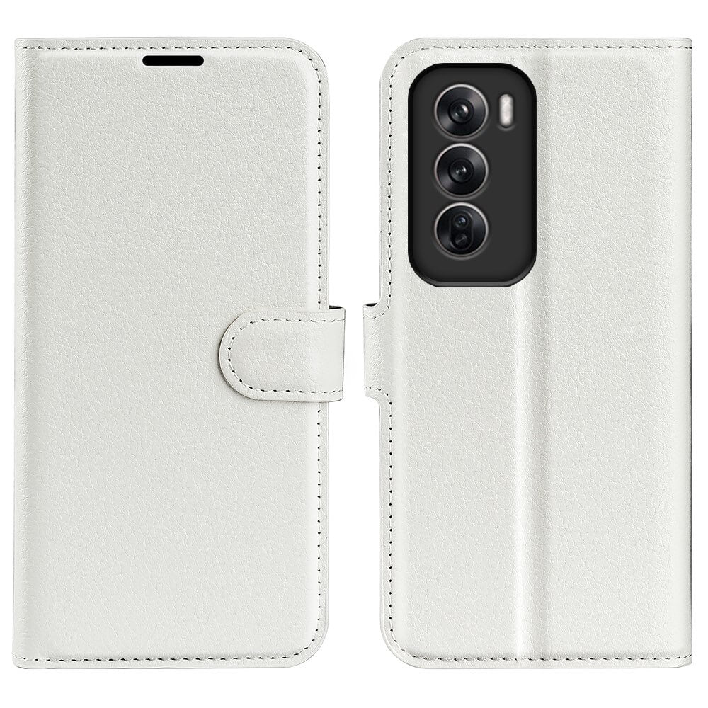 OPPO Reno12 5G - Leder Etui Hülle