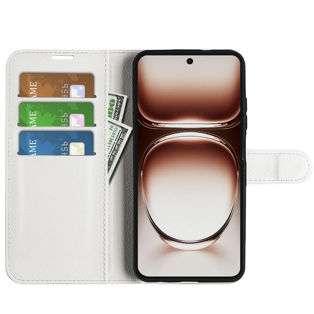 OPPO Reno12 5G - Leder Etui Hülle