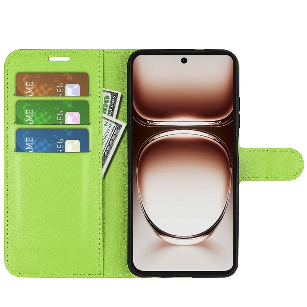 OPPO Reno12 5G - Leder Etui Hülle