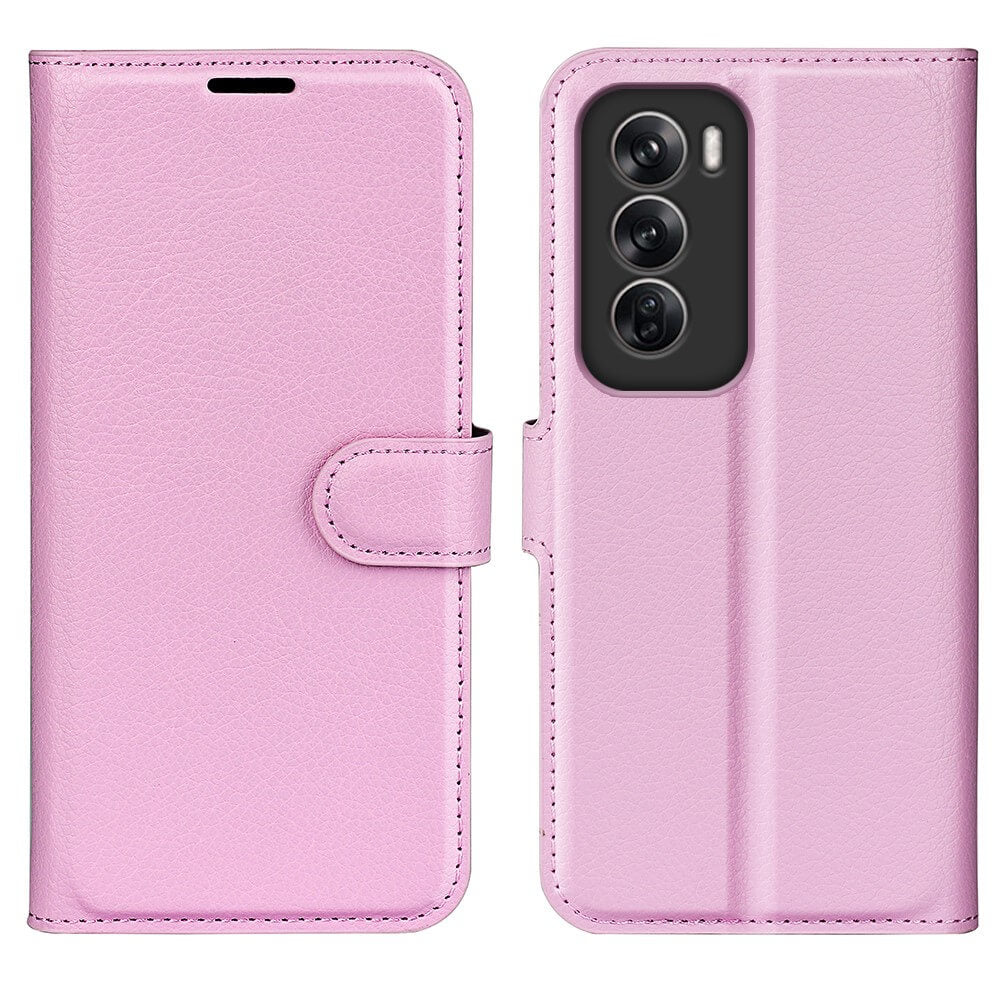 OPPO Reno12 5G - Leder Etui Hülle