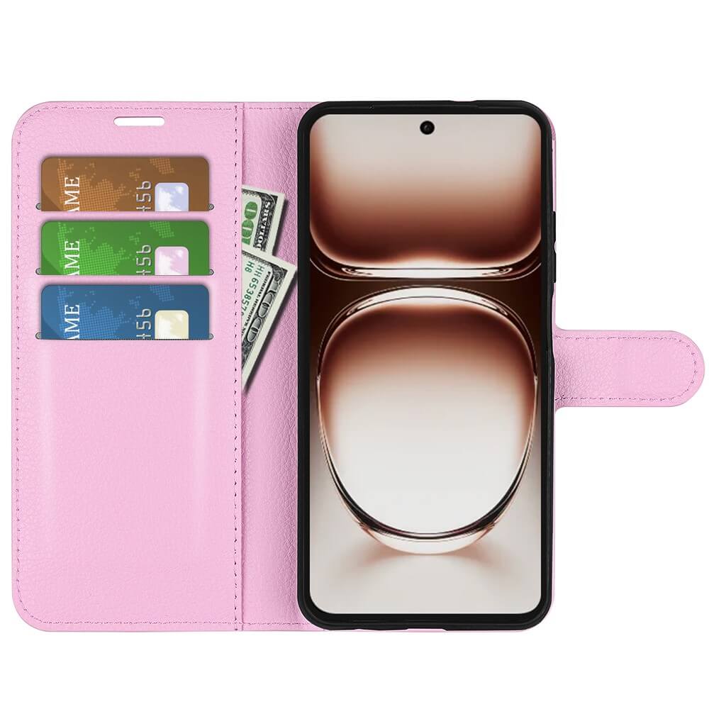 OPPO Reno12 5G - Leder Etui Hülle