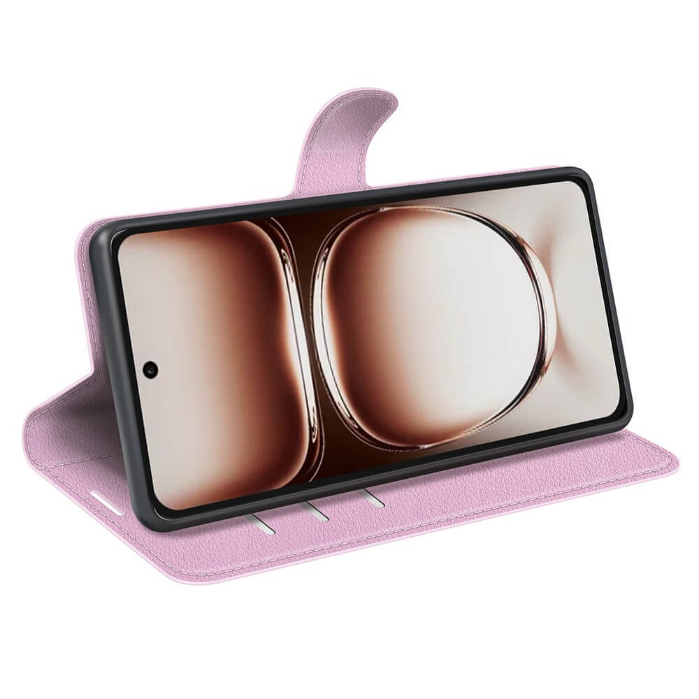 OPPO Reno12 5G - Leder Etui Hülle