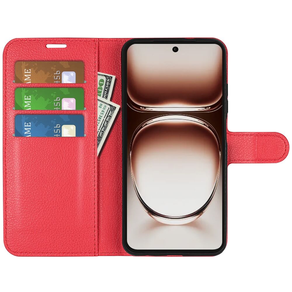 OPPO Reno12 5G - Leder Etui Hülle