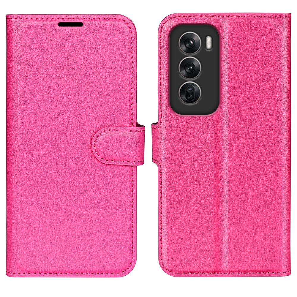 OPPO Reno12 5G - Leder Etui Hülle