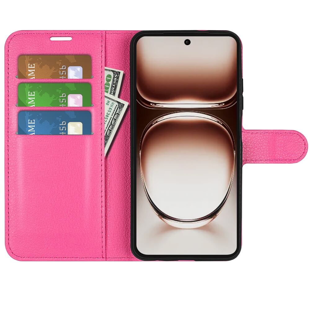 OPPO Reno12 5G - Leder Etui Hülle