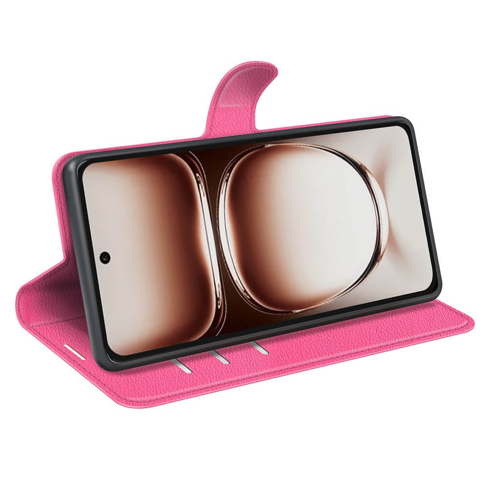 OPPO Reno12 5G - Leder Etui Hülle