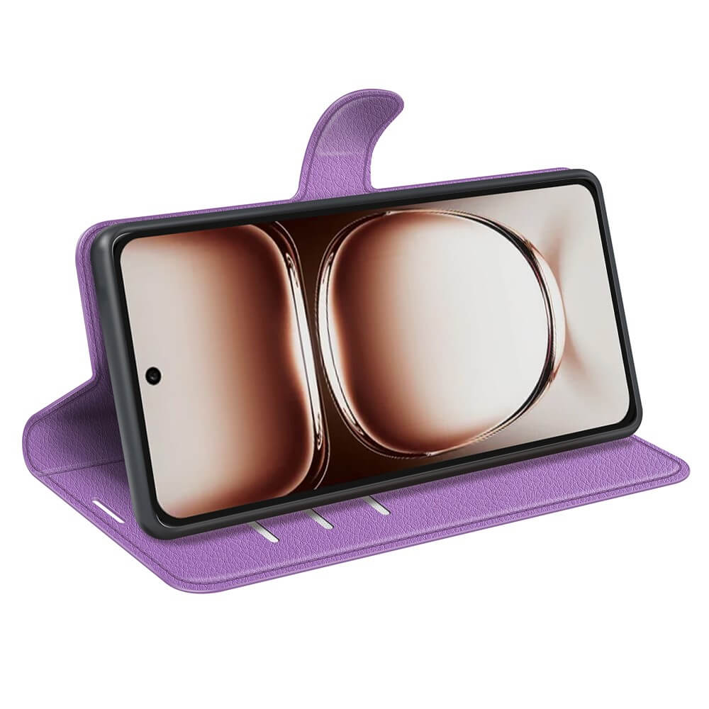 OPPO Reno12 5G - Leder Etui Hülle