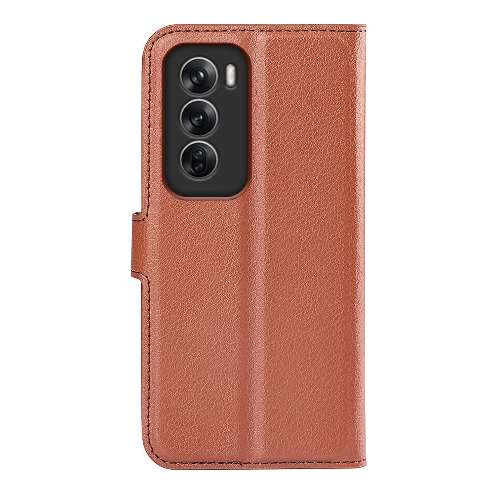 OPPO Reno12 5G - Leder Etui Hülle