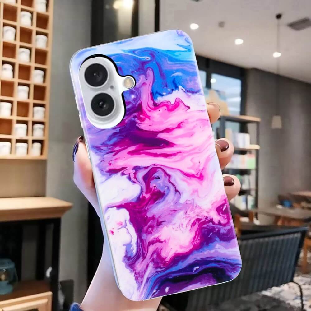 iPhone 16 Plus - Cover Handyhülle Marble