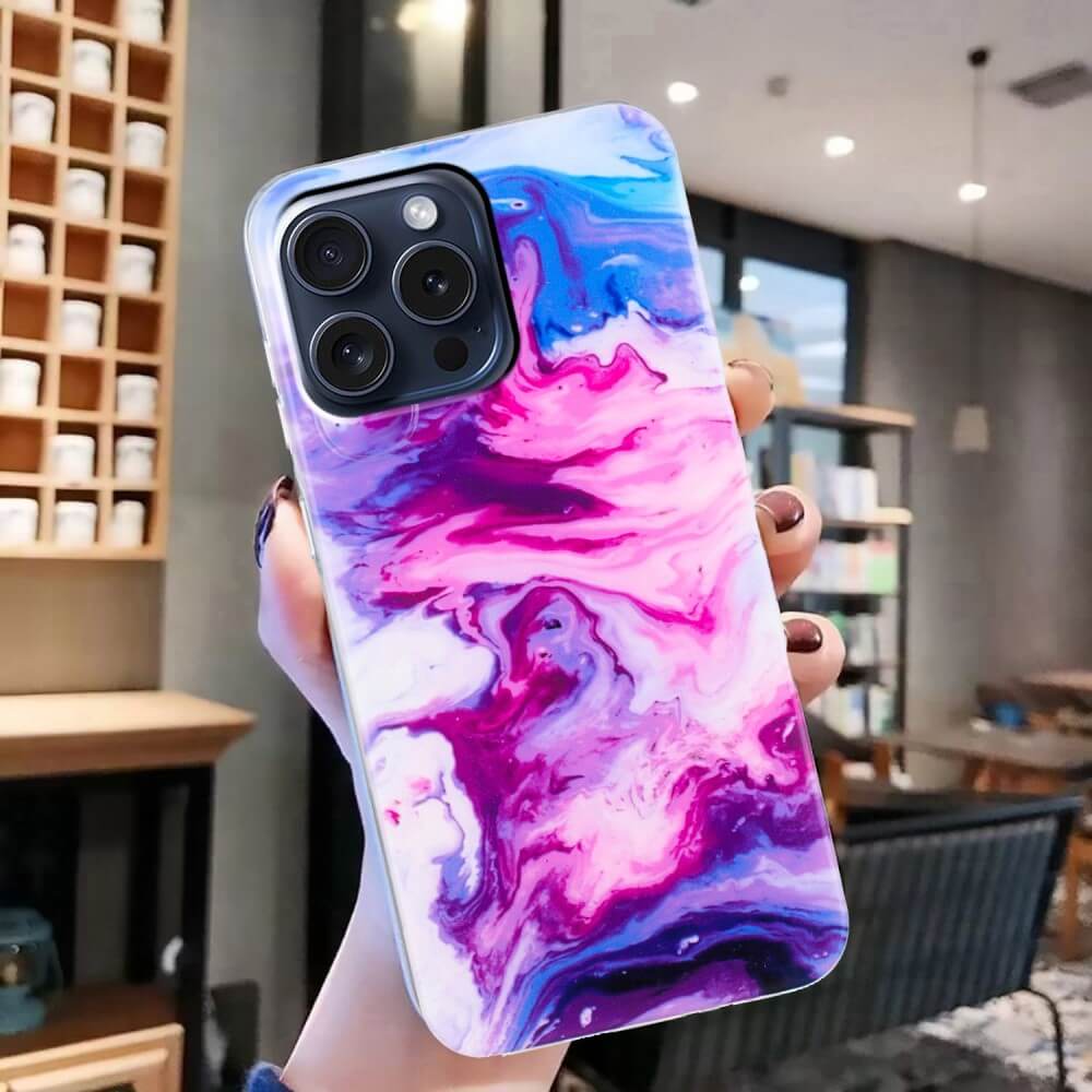 iPhone 16 Pro - Coque de protection Marble