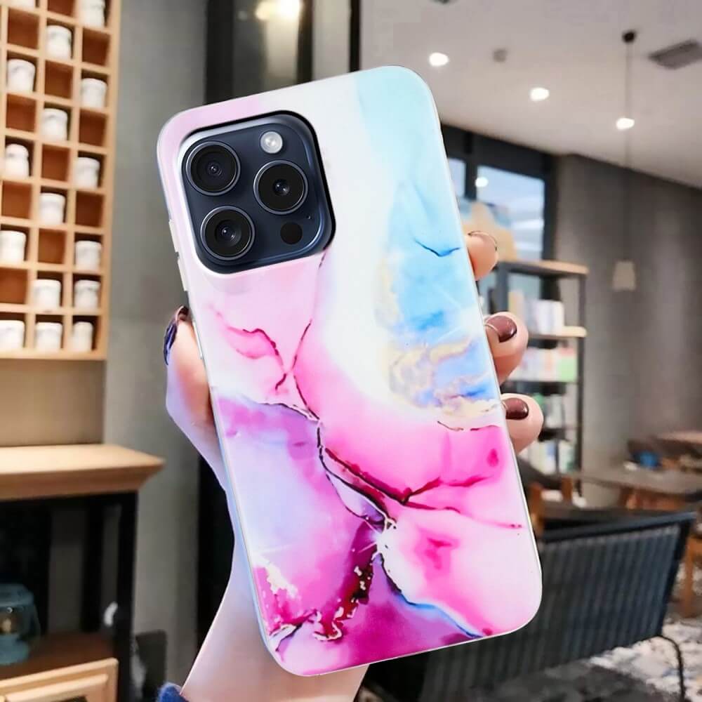 iPhone 16 Pro - Coque de protection Marble