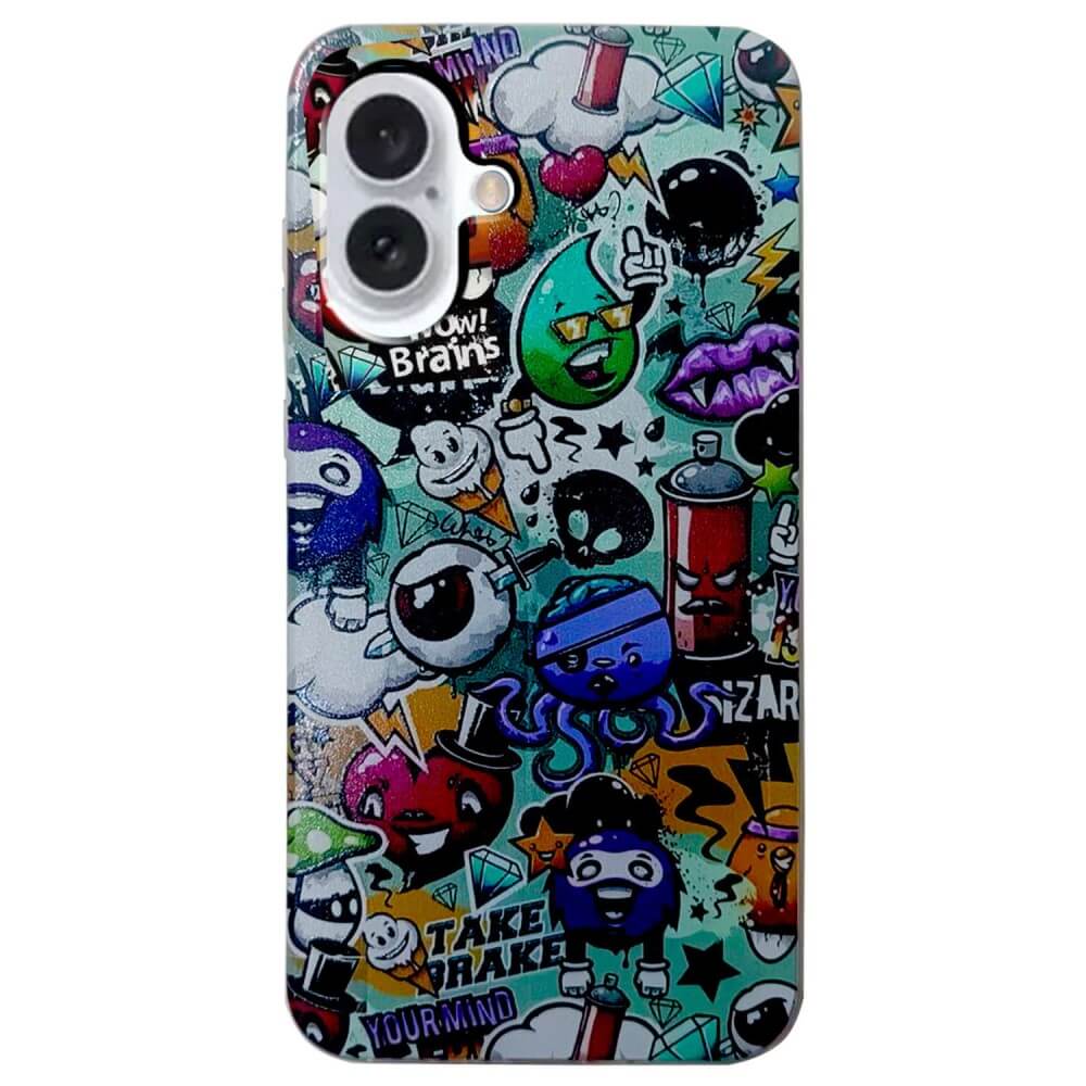 iPhone 16 Plus - Cover Handyhülle mit stilvollem Motiv