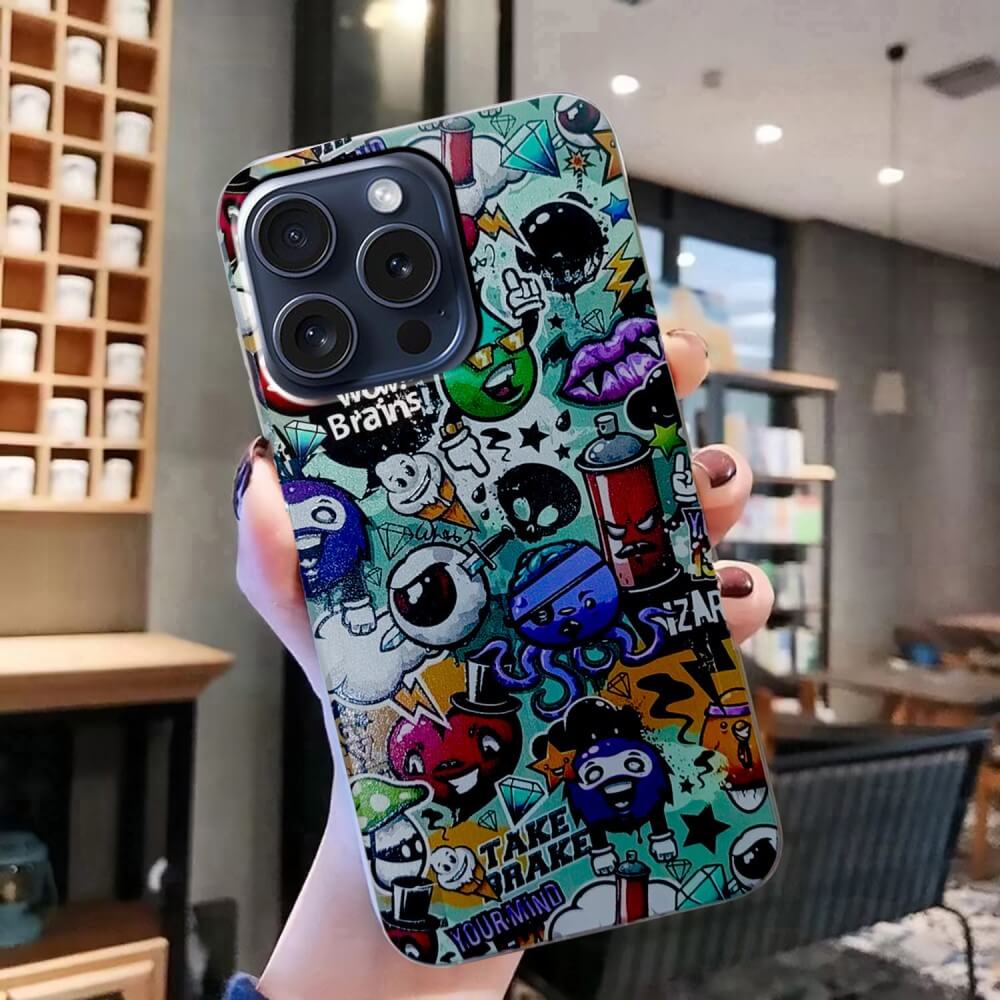 iPhone 16 Pro - Coque IMD avec motif élégant