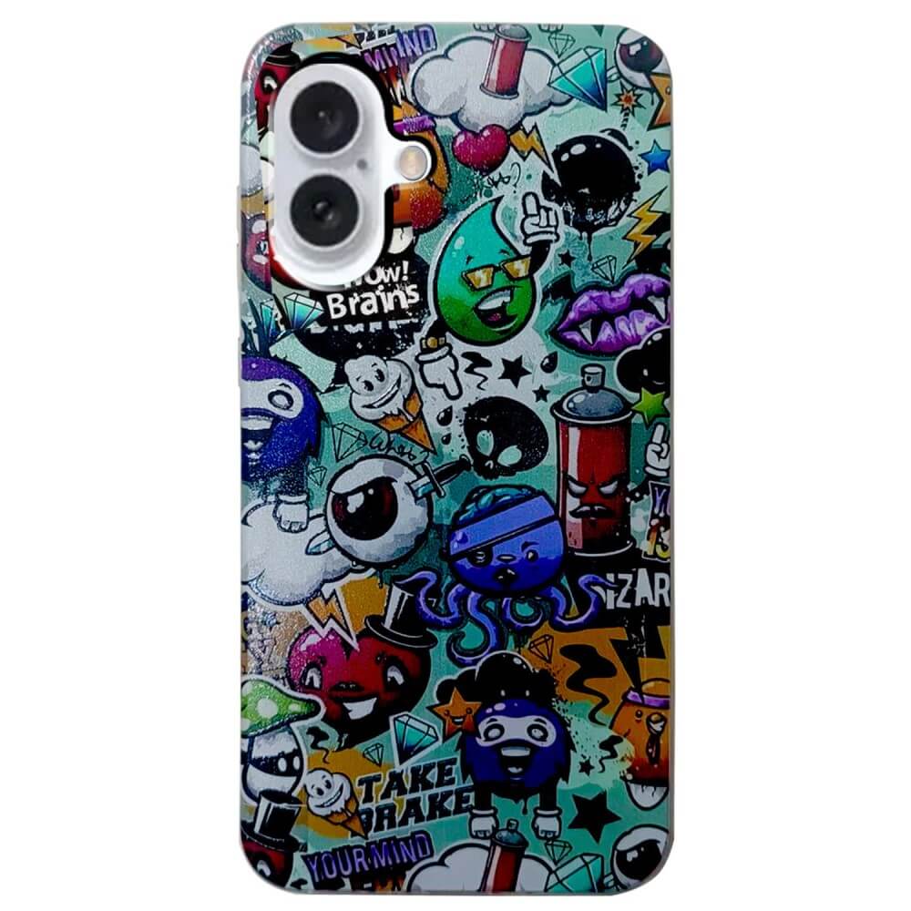 iPhone 16 - Cover Handyhülle mit stilvollem Motiv