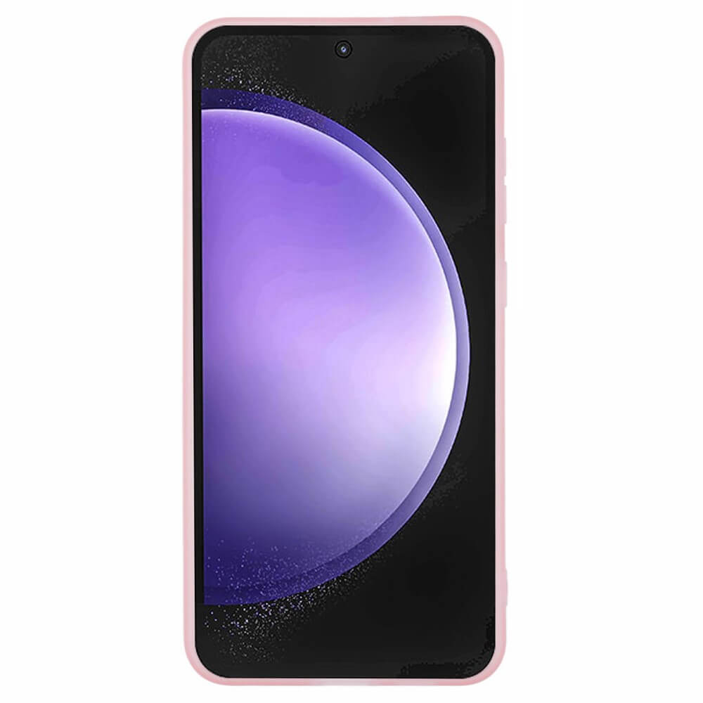 Galaxy S24 FE - Schützende Acryl-Handyhülle mit erhöhtem Rand