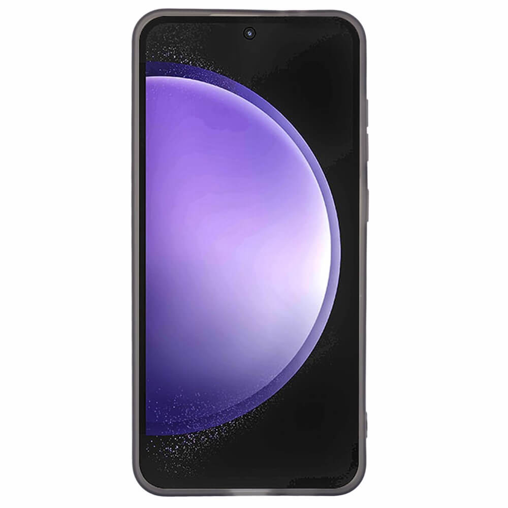 Galaxy S24 FE - Schützende Acryl-Handyhülle mit erhöhtem Rand