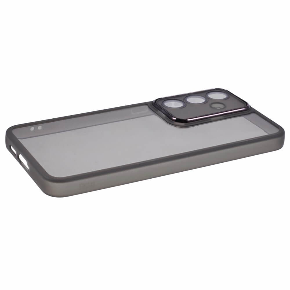 Galaxy S24 FE - Schützende Acryl-Handyhülle mit erhöhtem Rand