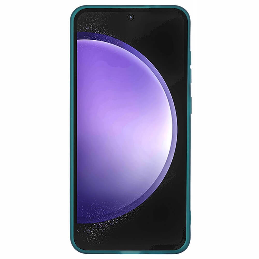 Galaxy S24 FE - Schützende Acryl-Handyhülle mit erhöhtem Rand