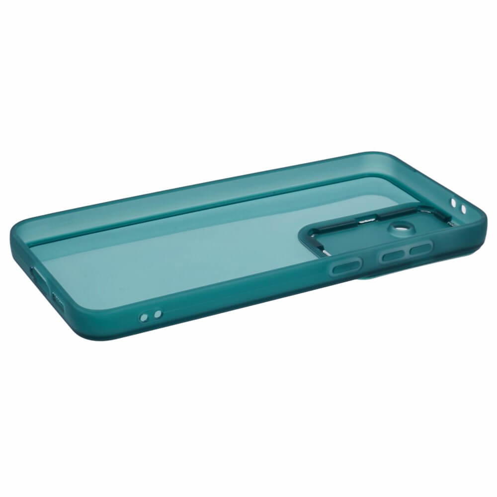 Galaxy S24 FE - Schützende Acryl-Handyhülle mit erhöhtem Rand