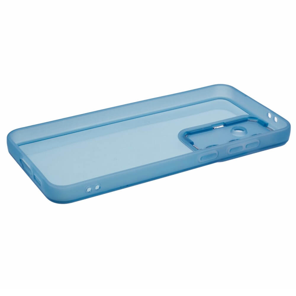 Galaxy S24 FE - Schützende Acryl-Handyhülle mit erhöhtem Rand