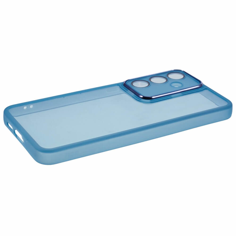 Galaxy S24 FE - Schützende Acryl-Handyhülle mit erhöhtem Rand