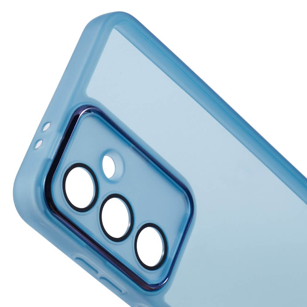 Galaxy S24 FE - Schützende Acryl-Handyhülle mit erhöhtem Rand