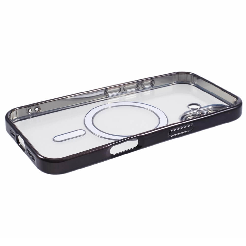 iPhone 16 - Handyhülle mit metallischem Design & Kameraschutz