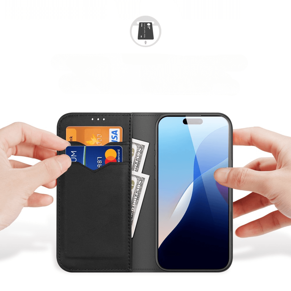 iPhone 16 Plus - DUX DUCIS HIVO Etui Tasche mit RFID-Schutz